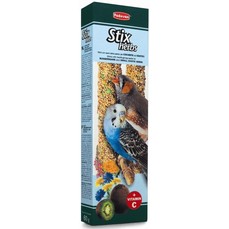 PADOVAN STIX HERBS Cocorite Esotici 80 г лакомые палочки для волнистых попугаев и экзотических птиц растительные с витамином С 1х10  (003/PP00141)