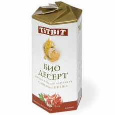 TITBIT 350 г печенье с мясом ягненка для собак 1х8  (6926)