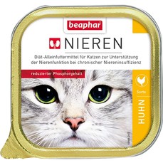 BEAPHAR Nieren 100 г полнорационный диетический корм паштет с куриной грудкой для кошек с почечной недостаточностью 1х16  (10888)