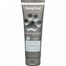 BEAPHAR Shampooing Pelage blanc 250 мл французский премиум-шампунь для собак светлых окрасов 1х6  (15019)