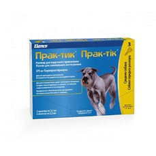 ELANCO ПРАК-ТИК 11-22 кг капли для собак от блох и клещей 1х3 пипетки  (CA5056003RS)