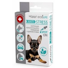 Mr.BRUNO Ecolife Anti-Stress 10 мл капли для щенков и собак для коррекции нежелательного поведения 1х12  (MB05-01780)
