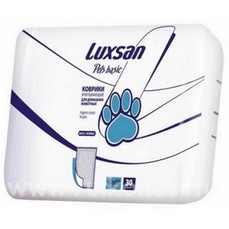 LUXSAN BASIC 30 шт 60х60 см пеленки для собак 1х3  (3.66.030.1)