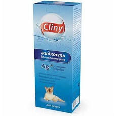 CLINY 100 мл жидкость для полости рта для кошек 1х20  (K109)