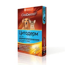 ЦИТОДЕРМ до 10 кг капли дерматологические для кошек и собак 1х16  (D101)