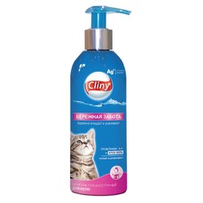 CLINY 200 мл бережная забота шампунь для котят 1х15  (K306)