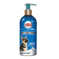 CLINY 300 мл глубокая очистка шампунь-кондиционер для собак и кошек 1х12  (K309)