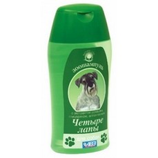 АВЗ ЧЕТЫРЕ ЛАПЫ 180 мл шампунь для собак для ежедневного мытья лап 1х30  (AB867)