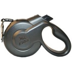 FIDA STYLEASH 5 м до 15 кг стильная рулетка для собак мелких пород с выдвижной лентой голубая  (5135709)
