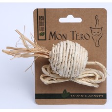 МОН ТЕРО ЭКО игрушка для кошек мячик с хвостиком 1х12  (XHC-2146)