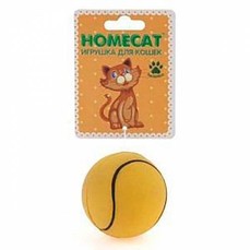 HOMECAT Ф 6,3 см игрушка для кошек мяч спортивный  (WP-C63)