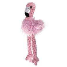 HOMEPET 42х15 см игрушка для собак фламинго плюш с пищалкой  (PCC104391)