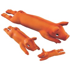 NOBBY ПОРОСЕНОК 14 см игрушка для собак с пищалкой латекс 1х6  (79464)