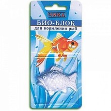 Чика био 15 г для кормления аквариумных рыб блок 1х35  (467)